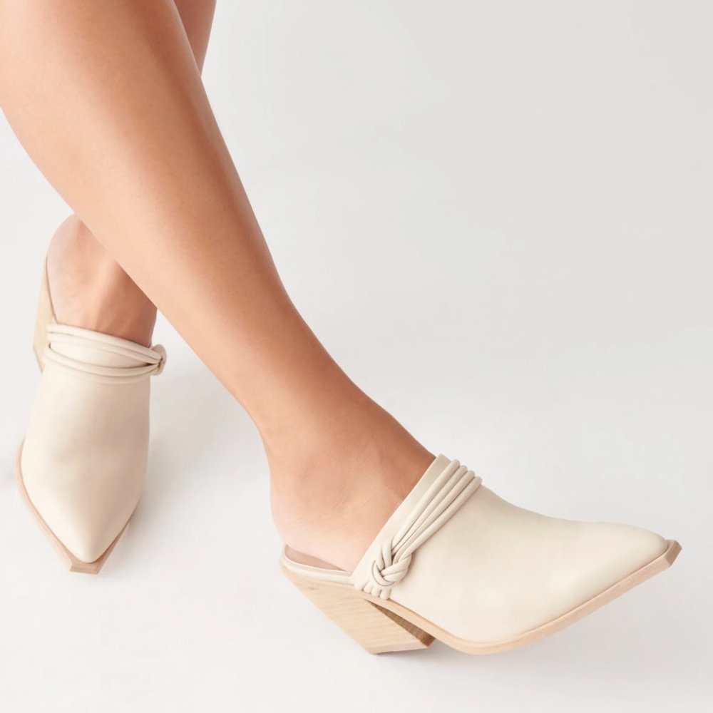 Dolce Vita Cream Mules
